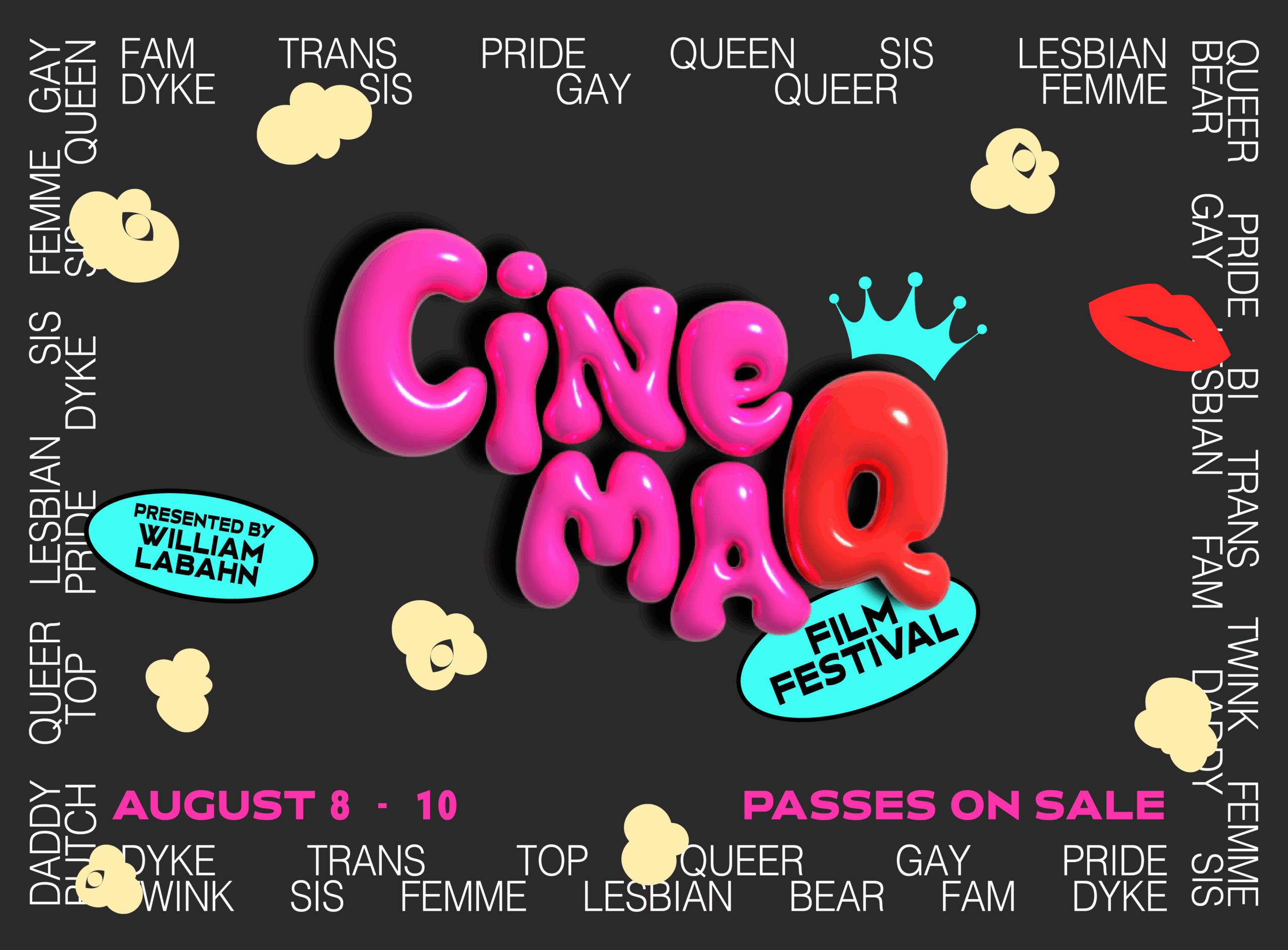 CinemaQ film festival poster
